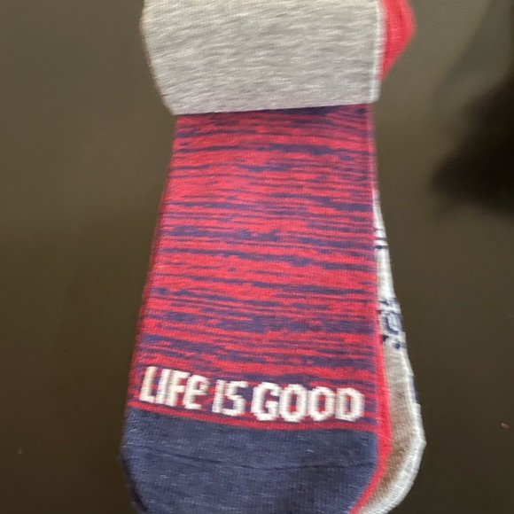 LIFE IS GOOD NWT Unisex 6 pack low cut socks. SiE 6-12.5 lightweight breathable - Picture 6 of 15